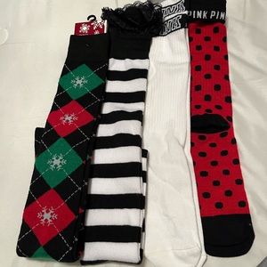 4 pair boot socks